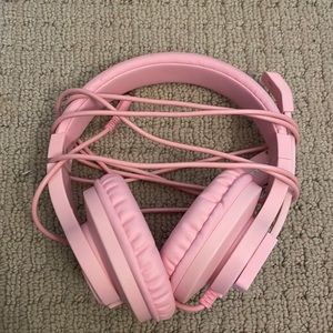 Pink Headset with Mic